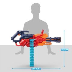 Nessiworld  36382 Zuru X-Shot Silah Sünger Atan Excel-Crusher 48 Mermi -Sunman