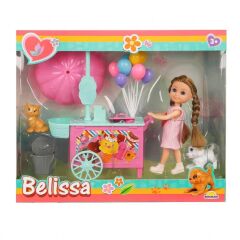 Nessiworld  2984 Belissa’nın Dondurma Arabası ve Sevimli Hayvanları -Sunman
