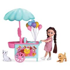Nessiworld  2984 Belissa’nın Dondurma Arabası ve Sevimli Hayvanları -Sunman