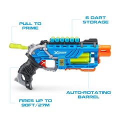 Nessiworld  4860 X Shot Sünger Atan Dino Attack Striker Silah -Sunman