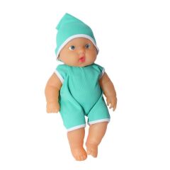 Nessiworld  LMN-204 Poşette Et Bebek 34 cm -Limon Oyuncak