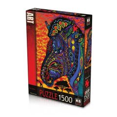 Nessiworld  KS The Zebra 1500 Parça Puzzle