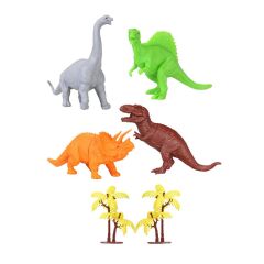 Nessiworld 713 Toy Play 6 Parça Dinozor Figür Seti 14-18 cm