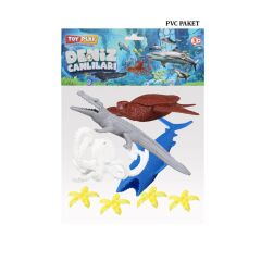 Nessiworld 720 Toy Play 6 Parça Deniz Canlıları Figür Seti 10-20 cm
