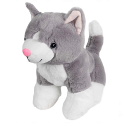 Nessiworld Kedi Peluş Gri 36 cm