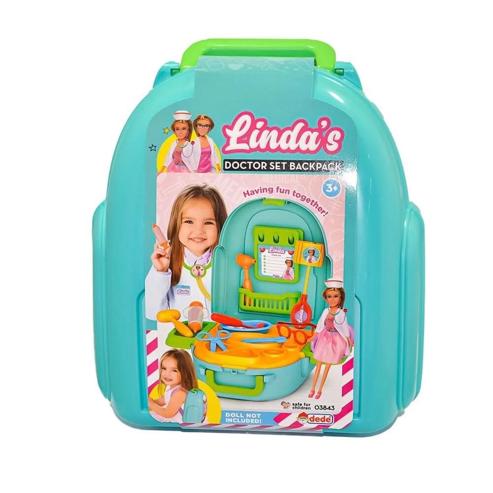 Nessiworld 03843 LİNDA NIN DOKTOR SET SIRT ÇANTASI -FEN