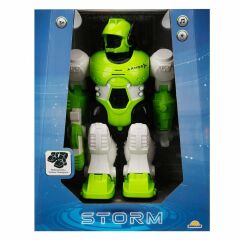 Nessiworld Storm Brave Sesli ve Işıklı Yürüyen Robot 25 cm