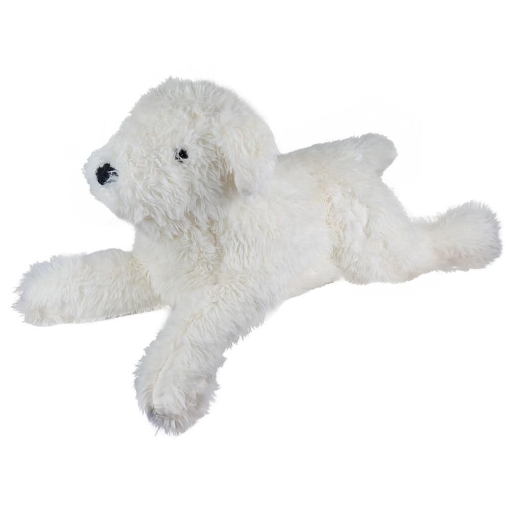 Nessiworld  1218 Puffy Büyük Beyaz Köpek -My Friend Toys
