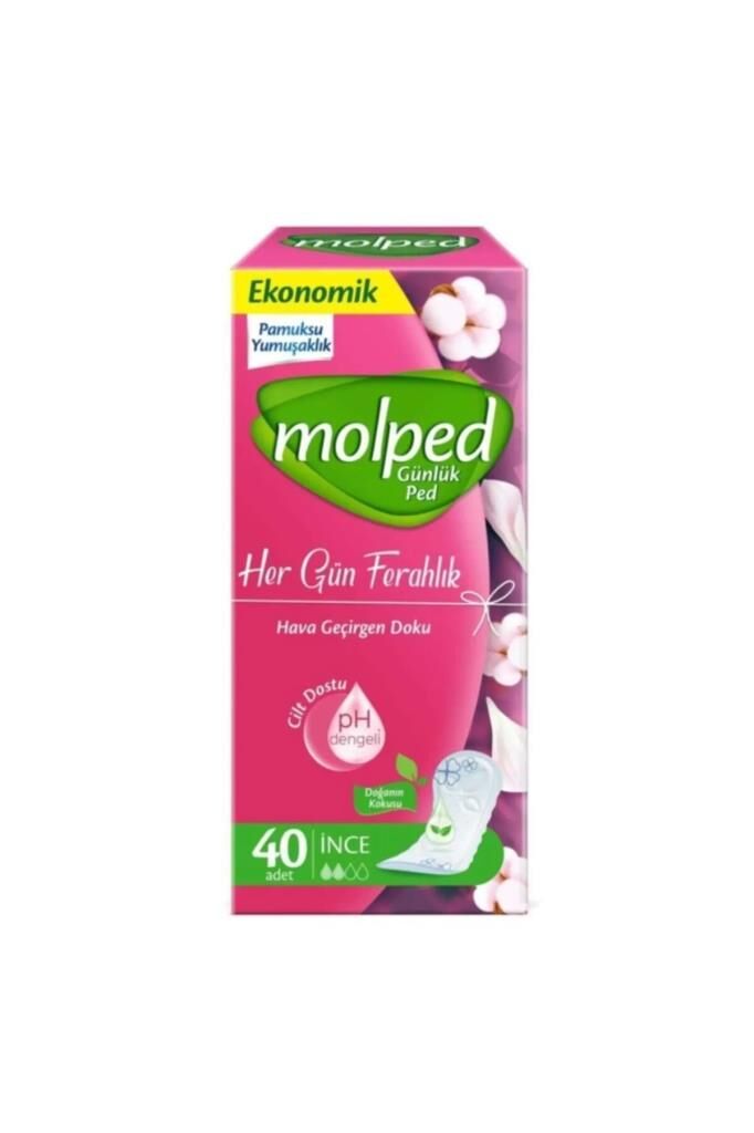 Nessiworld Molped Her Gün Ferahlık Ped Eko 40 Adet