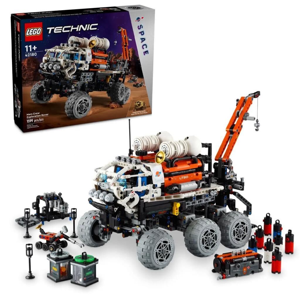 Nessiworld  42180 Lego Technic Mars Ekibi Keşif Aracı 1599 parça +11 yaş