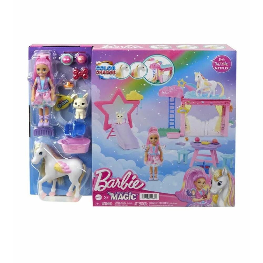 Nessiworld Barbie A Touch Of Magic Chelsea ve Pegasus Oyun Seti HNT67