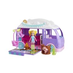 Nessiworld  JCC32 Polly Pocket Eğlenceli Karavan Oyun Seti