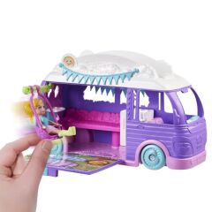 Nessiworld  JCC32 Polly Pocket Eğlenceli Karavan Oyun Seti