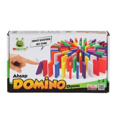 Nessiworld  KR116 Ahşap Domino Oyunu -Karsan Oyuncak