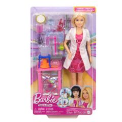 Nessiworld  JCR70 Barbie Kariyer Oyun Setleri - Bilim Uzmanı ve Aksesuarları