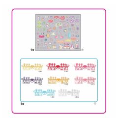 Nessiworld  35059 AquaBeads Kalpler ve Kurdeleler - Yedek Tırnak Paketi +4 yaş