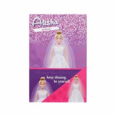 Nessiworld 3381 SUN-RST-SIS-Gelinlikli Manken Bebek Alisha 29 cm - Sunman