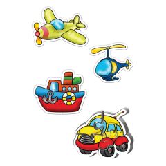 Nessiworld 12003 KS Baby Puzzle - Ulaşım Araçları / 15 Parça Puzzle / +2 yaş