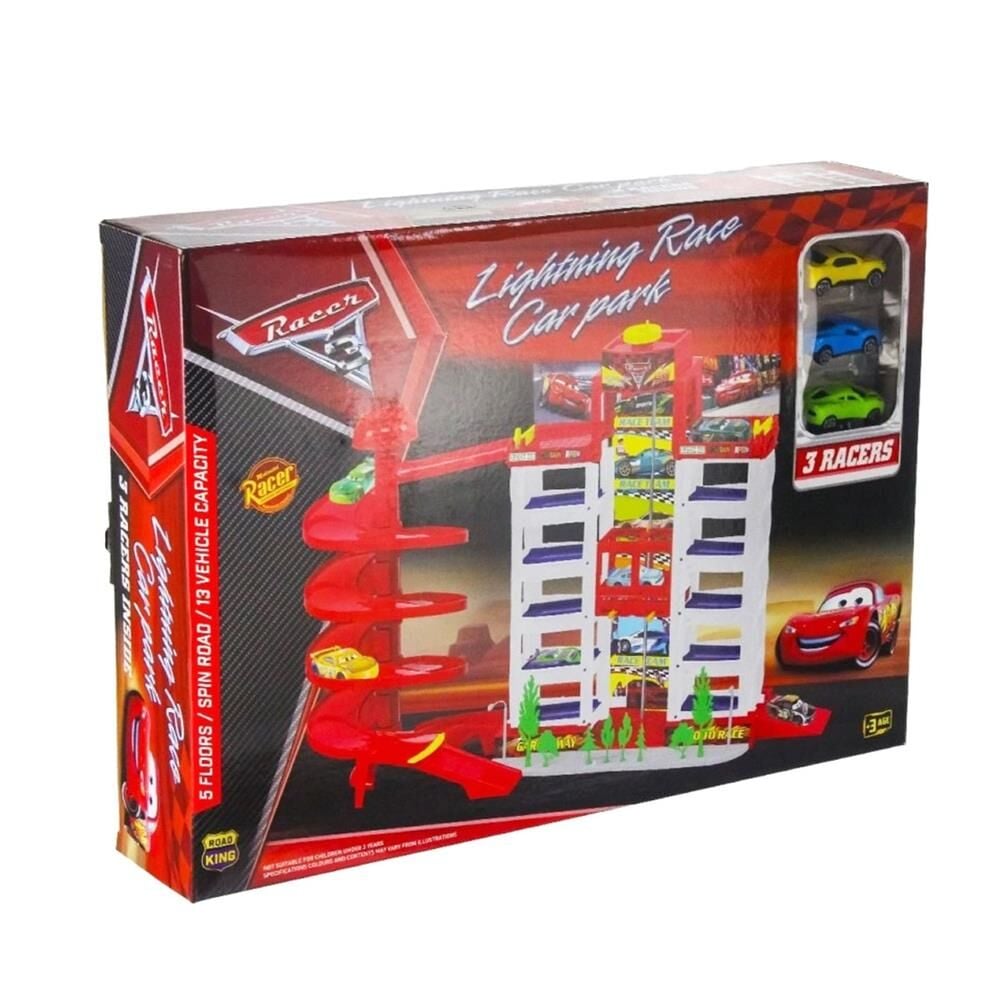 Nessiworld Cars Racer Asansörlü Garaj Seti