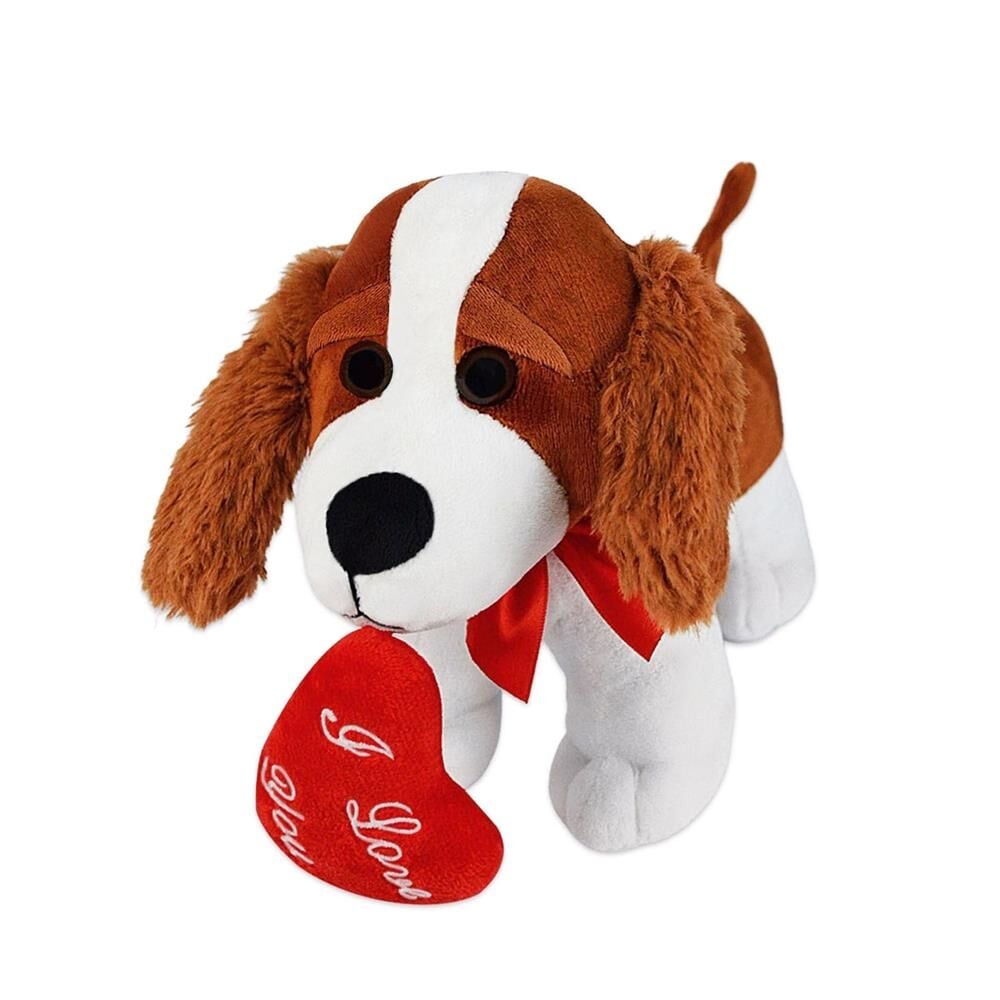 Nessiworld 62876 Peluş 20 cm Kalpli Köpek