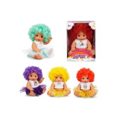 Nessiworld 020040 ASBC-AFR-BEBEK RENKLİ KIVIRCIK SAÇLI