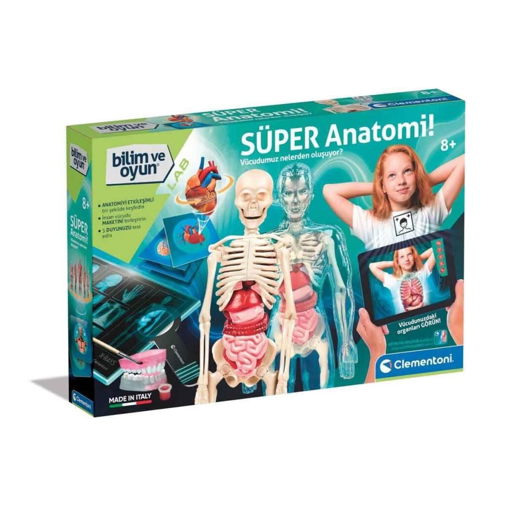 Nessiworld 64474 Bilim ve Oyun - Süper Anatomi +8 yaş