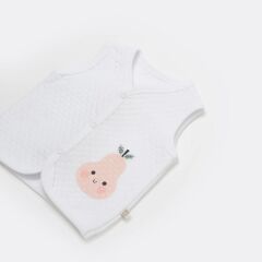 Nessiworld   Pretty Bear Kapitone Yelek 61479 Beyaz