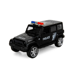 Nessiworld Maxx Wheels Işıklı Polis Jeep Model Arabalar 12 cm