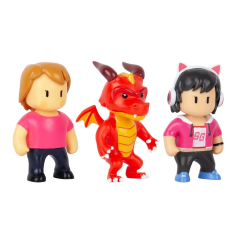 NessiWorld Stumble Guys 3'lü Figür Set