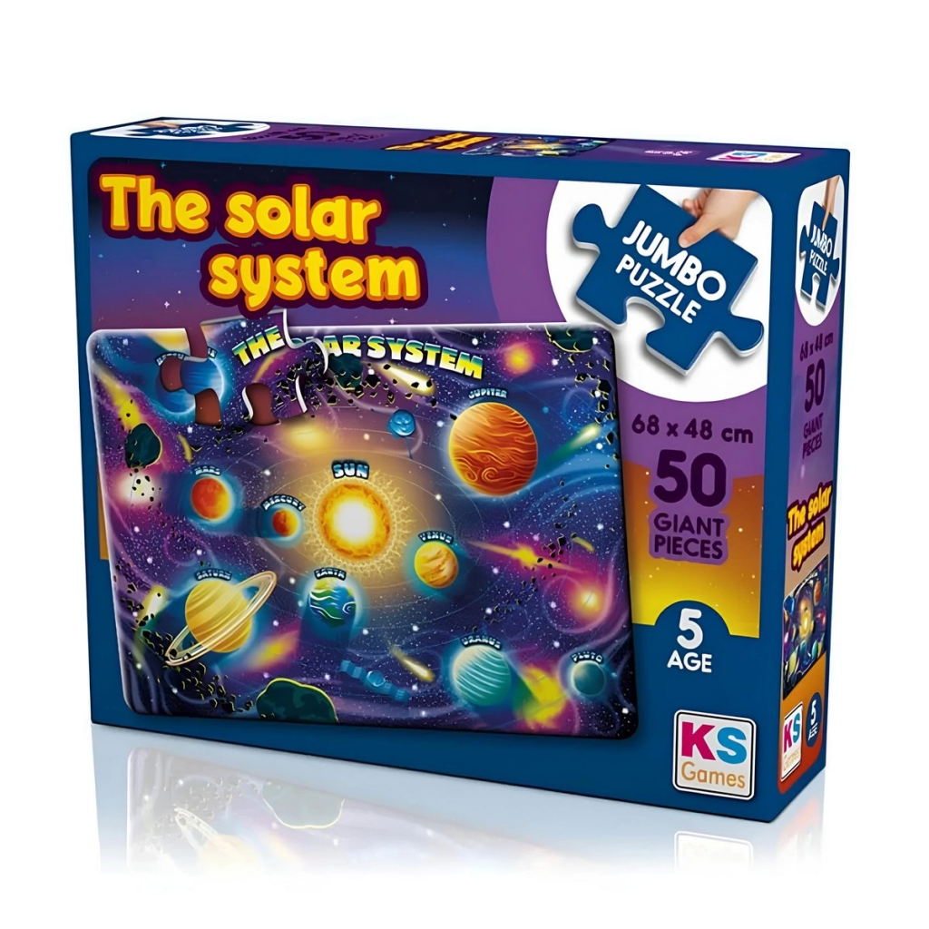 Nessiworld  KS Games Solar Sistem Gezegen 50 Parça Puzzle