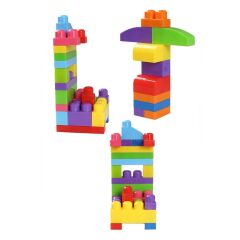 Nessiworld Play Blox Yapı Oyuncakları 56 Parça Kovalı Parlak Renkler Mega Blok Seti 3042