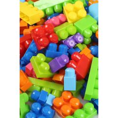 Nessiworld Play Blox Yapı Oyuncakları 56 Parça Kovalı Parlak Renkler Mega Blok Seti 3042