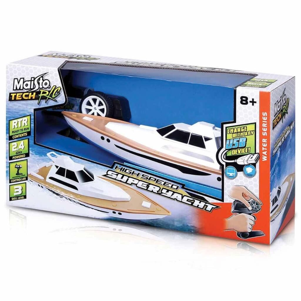Nessiworld  MAY 82197 Kumandalı Şarjlı Süper Yat -Necotoys