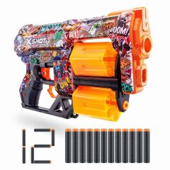 Nessiworld X-Shot Skins Dread 12 Mermili Sünger Dart Atan Silah 31 cm