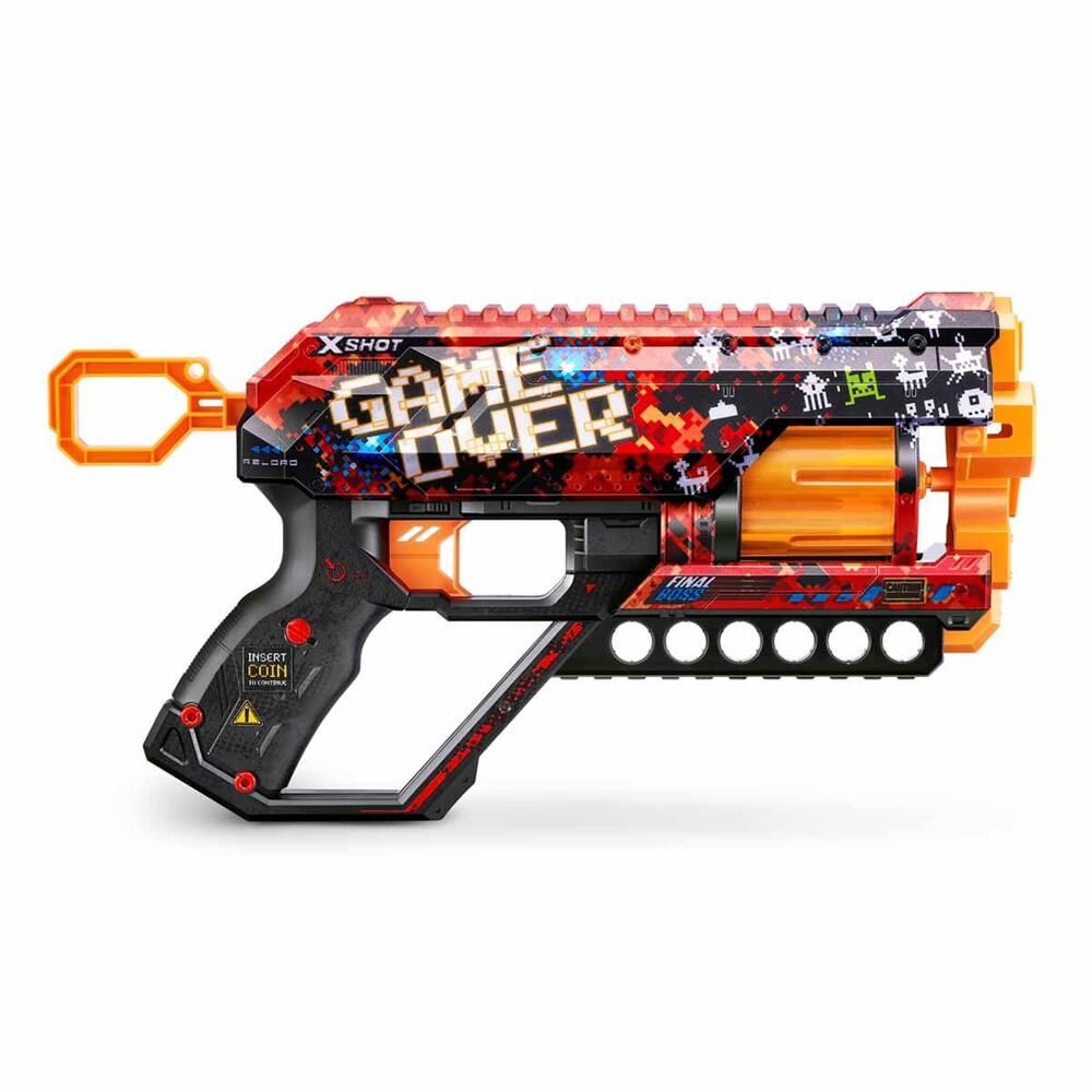 Nessiworld X-Shot Skins Griefer 12 Mermili Sünger Dart Atan Silah 32 cm