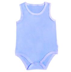 Sema Baby Sevi Kolsuz Atlet Badi (Body) Mavi 9 Ay