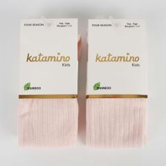 Nessiworld  Beyza Kız Bambu Külotlu 1-5 Yaş K30205 Pudra