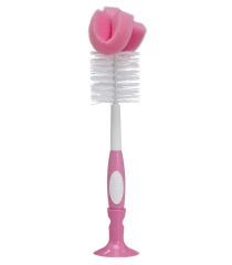 Nessiworld   Emzik ve Biberon Temizleme Fırçası Pembe