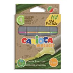 Nessiworld Carioca Eco Family Fosforlu Marker 4'lü