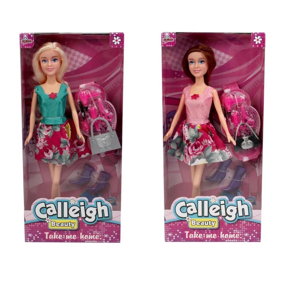 Nessiworld Kutulu 11,5inch. Calleigh Aksesuarlı Manken Bebek