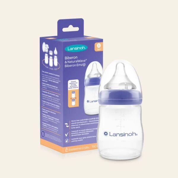 Nessiworld    Biberon Natural Wawe Biberon Emziği 160ml