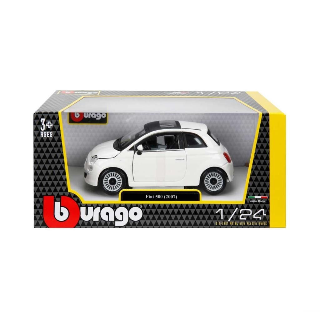 Nessiworld 22106 Burago 1:24 Fiat 500 2007 Model Araba