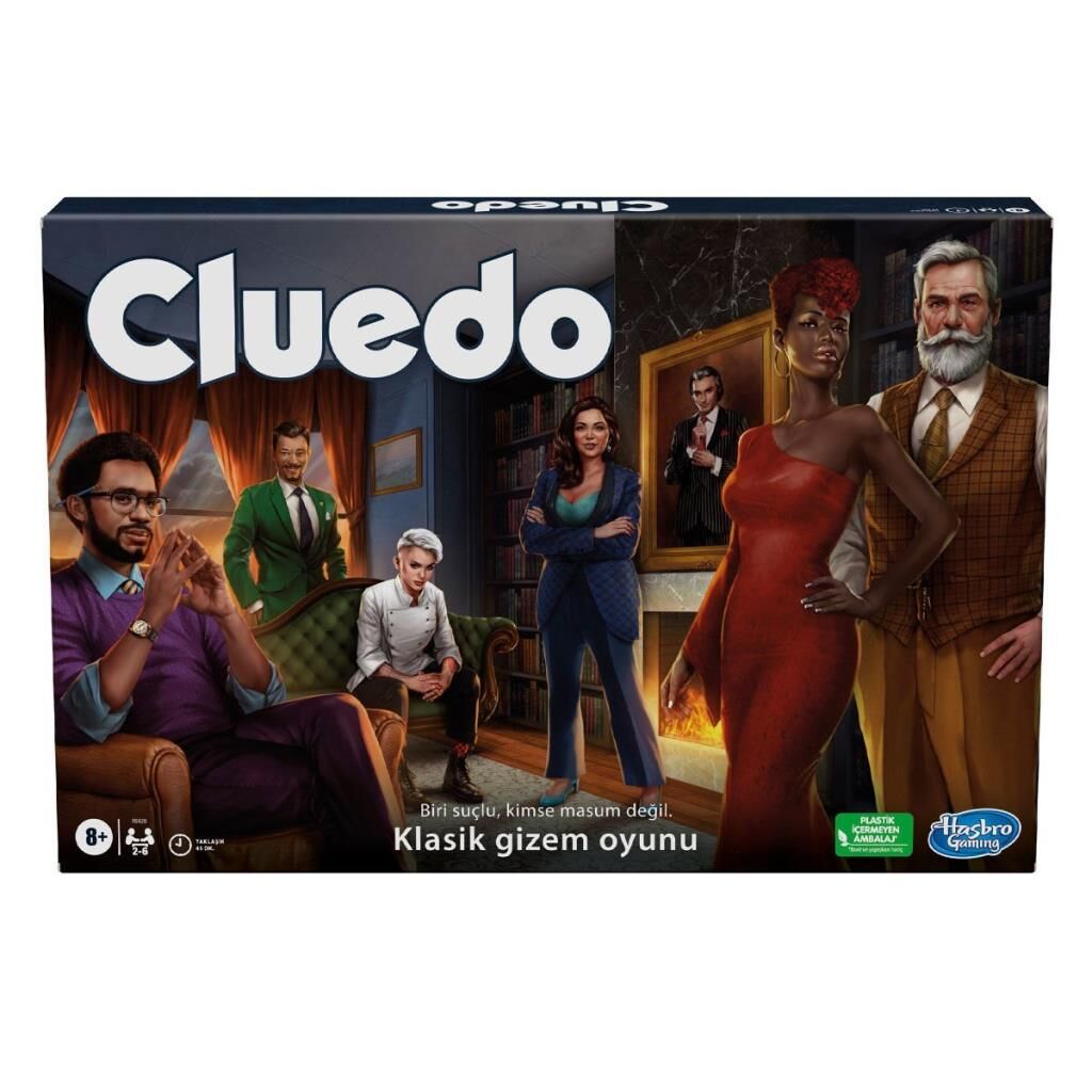 Nessiworld  F6420 Hasbro Gaming - Cluedo +8 yaş