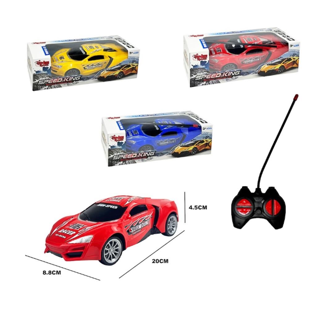 Nessiworld Uzaktan Kumandalı Full Fonksiyon 1:22 4 Asorti Speed King Araba 1 Adet Fiyatıdır