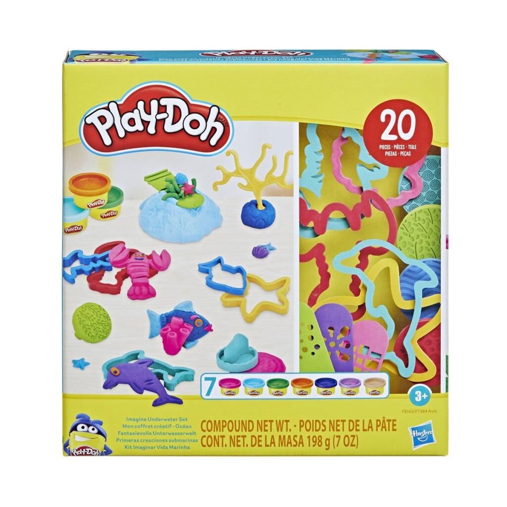 Nessiworld  F7384 Play-Doh Creations Hayal Gücü Şekilleri Seti +3 yaş