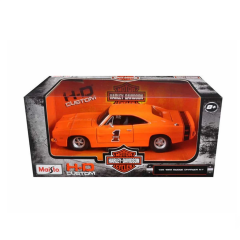 NessiWorld Maisto1/251969ModelDodgeChargerR/THarley-Davidson