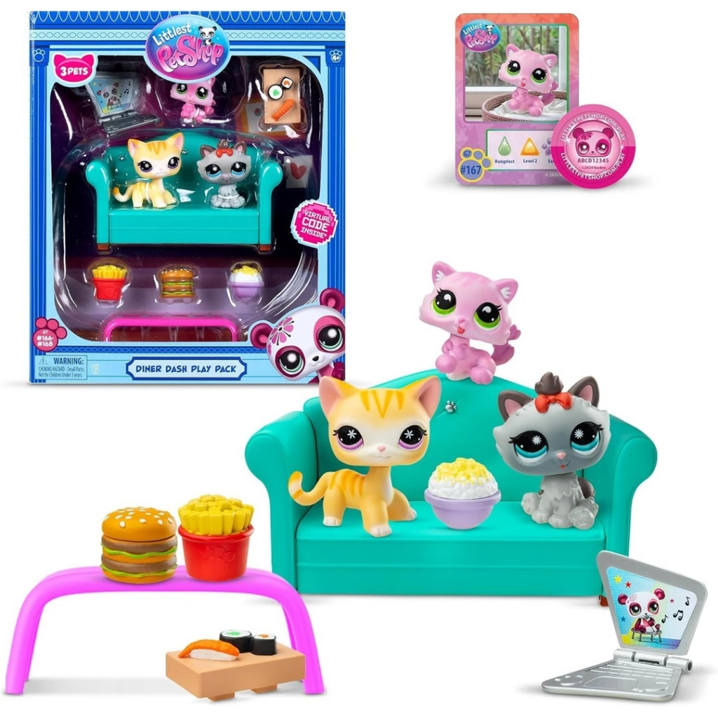 Nessiworld  Minişler Dinner Dash Figür Oyun Seti