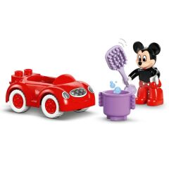 Nessiworld  10454 Lego Duplo Mickey Mousenun Kulüp Evi ve Arabası 27 parça +2 yaş