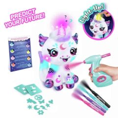 Nessiworld 45529 Işıklı Airbrush Peluş Cosmic Unicorn Hobi Seti -Sunman