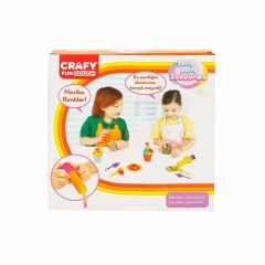 Nessiworld Crafy Buzzy Muzzy Dondurma Oyun Hamuru Seti 200 g 22 Parça
